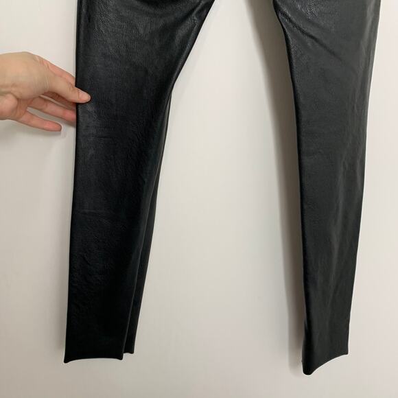 Commando Perfect Control Faux-Leather Legging Black Womens Medium - Picture 8 of 11